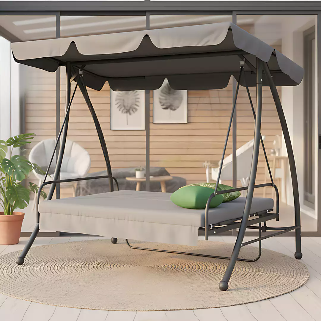 Velika Lounge Baštenska Ljuljaška sa Mogućnošću obaranja naslona Fieldmann