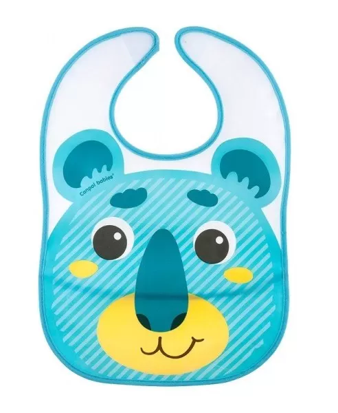 Canpol Babies Silikonska Portikla sa džepom Hello little turqoise 9/232