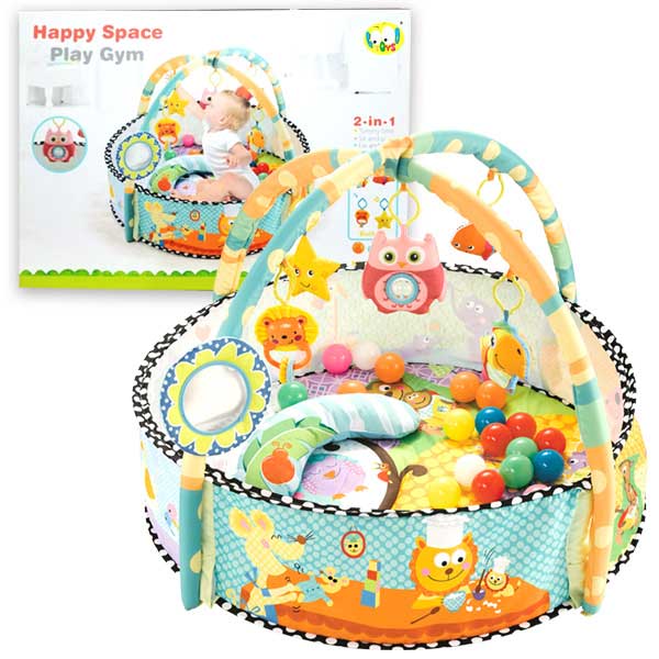 Bebi podloga za igru sa lopticama i ogradom GT 22878 - Image 1