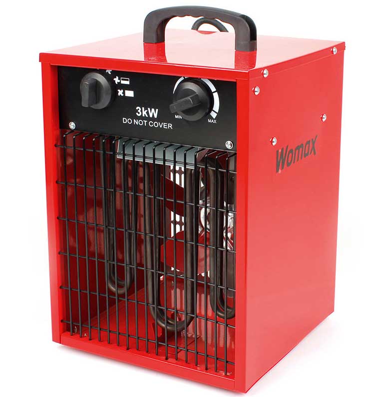 Prenosni kalorifer 3kW Womax W-EH 3000-1F Monofazni 76720632