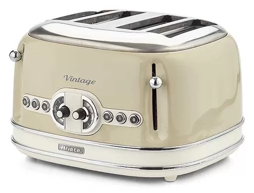 Ariete Vintage toster za 4 parčeta hleba AR156BG
