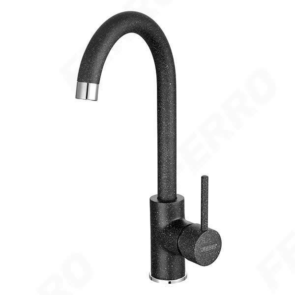 Slavina u boji granitne sudopere Freya grafit BFR41B