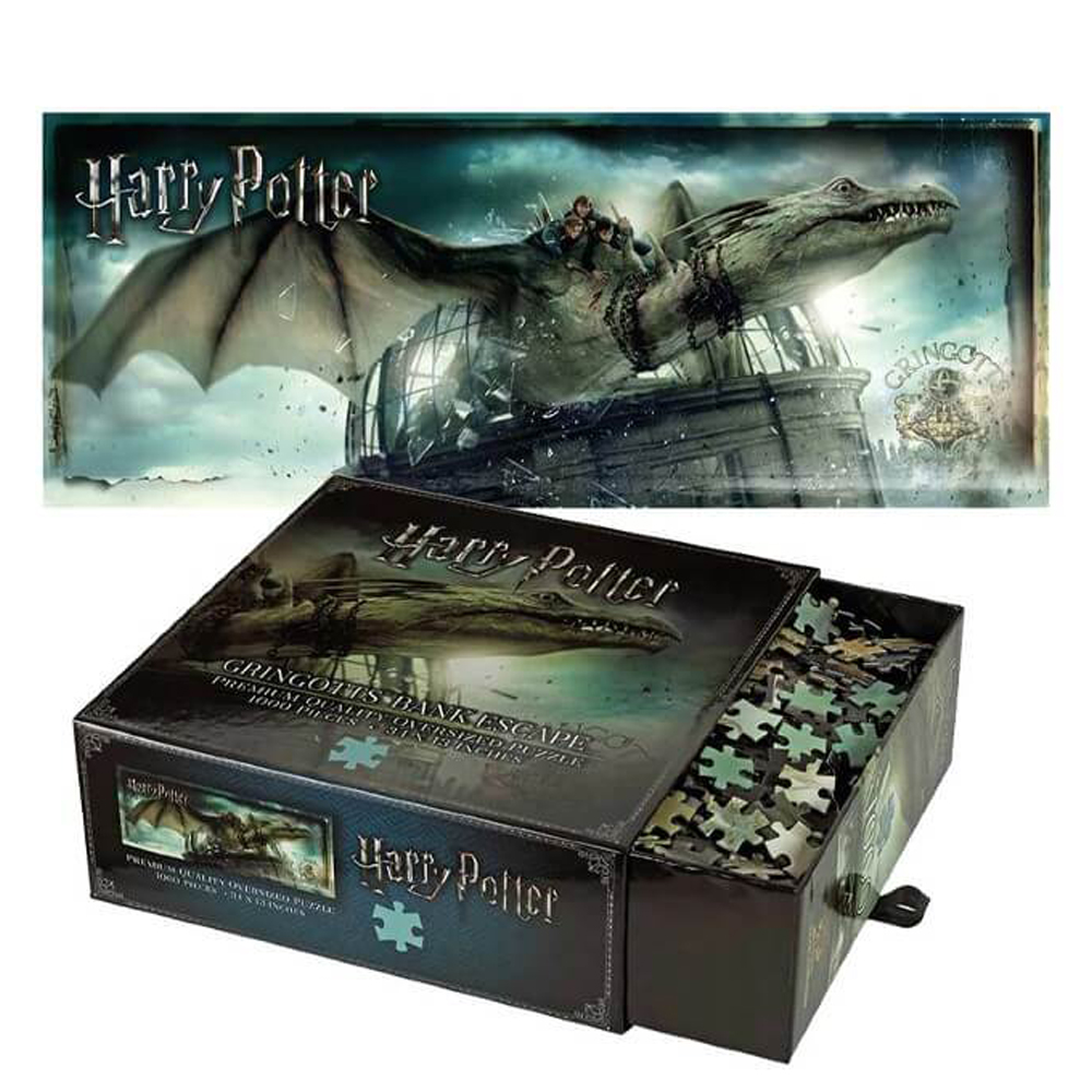 Harry Potter Puzzle Gringotts Bank Escape 1000 delova - Image 1