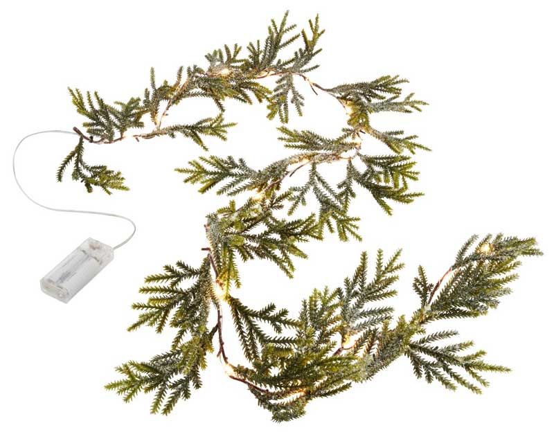 Novogodišnje dekorativne lampice na baterije 20 LED 180cm