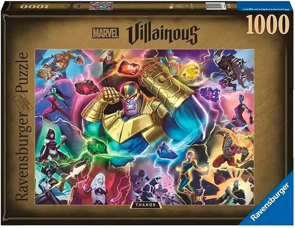 Puzzle 1000 delova Thanos - Marvel Villainous Ravensburger 16904