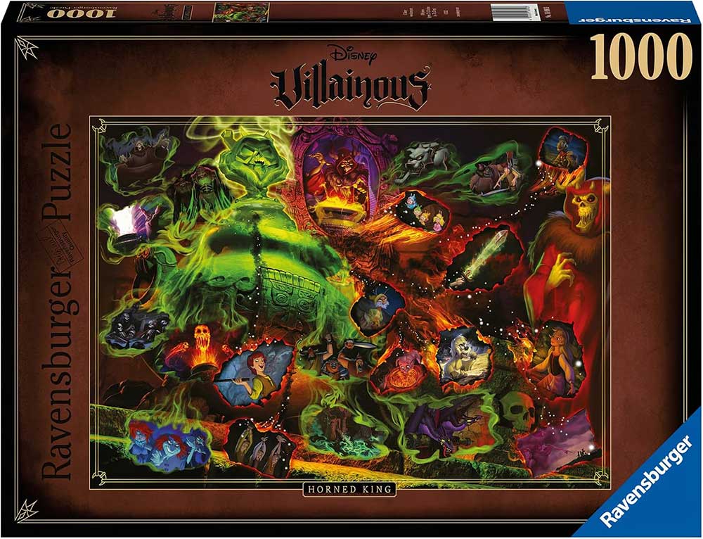 Puzzle 1000 delova Horned King - Disney Villainous Ravensburger 16890