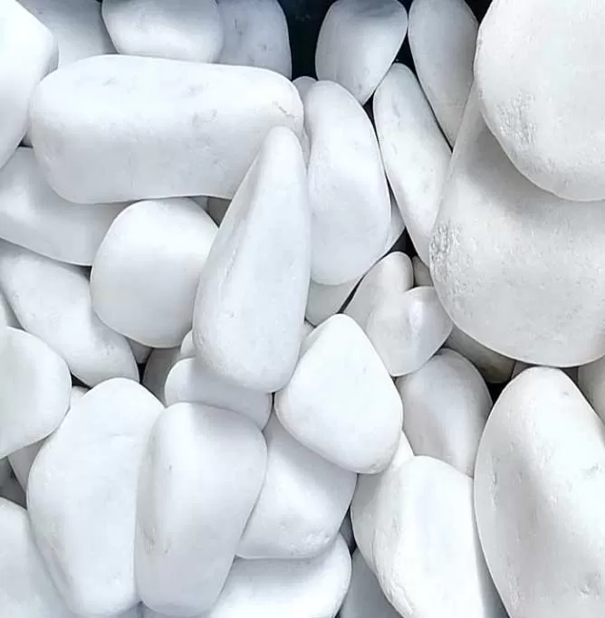 Dekorativni kamen Beli oblutak 20-40mm 25kg