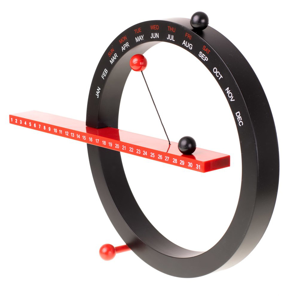 Magnetni večiti kalendar Crni