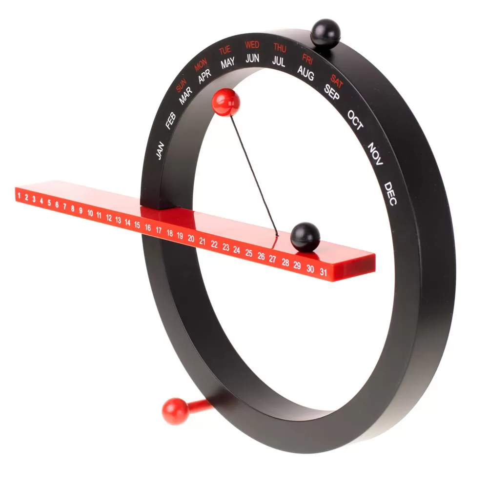 Magnetni večiti kalendar Crni