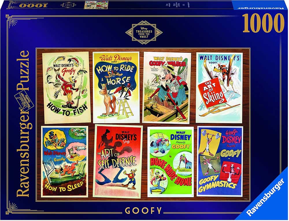 Puzzle slagalica 1000 delova Blago Volta Diznija - Šilja Ravensburger 16855