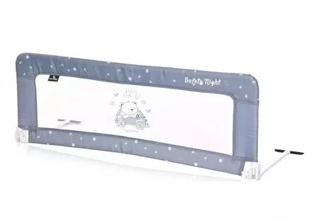 Lorelli zastitna ogradica za krevetac - silver blue car