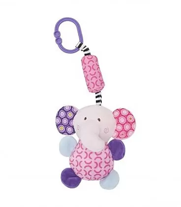 Lorelli plisana igracka campanula - slonče roze