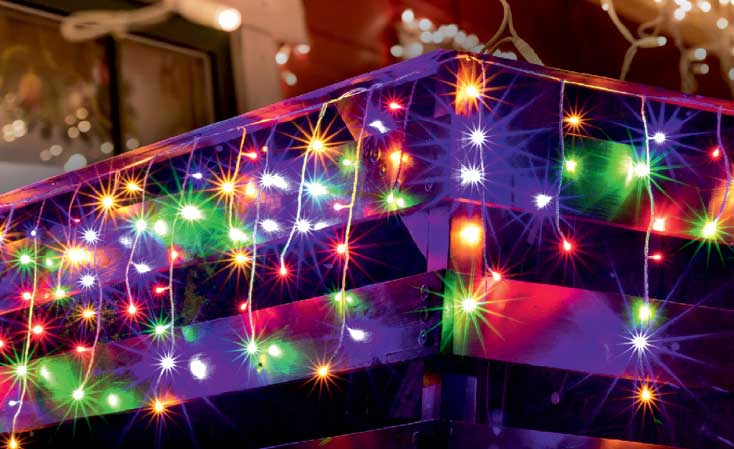 Novogodišnje lampice Ledenice 300 LED KKF308/M