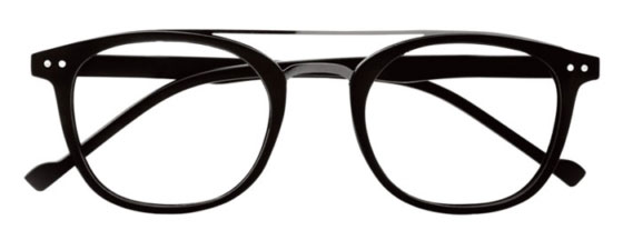 Prontoleggo naočare za čitanje sa dioptrijom +2,00 BRIDGE, crna