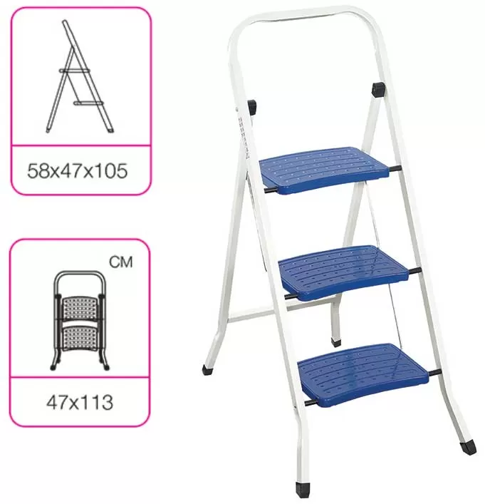 Merdevine sa tri stepenika EGE Super Master 3 18503