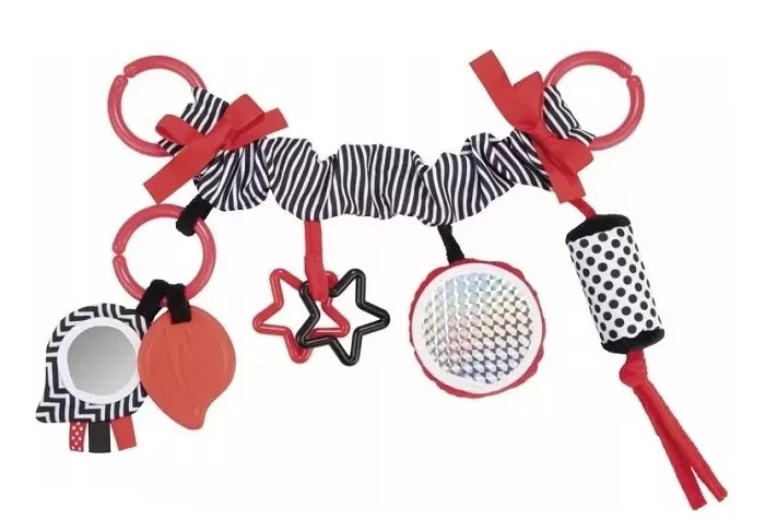 Canpol babies igračka za kolica Niz Sensory toys Red 68/071