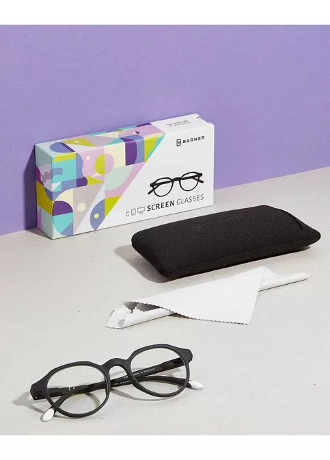 Barner Chamberi Black Noir Naočare Koje Štite Od Plavog Svetla
