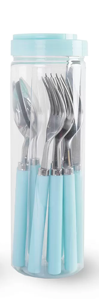 Texell escajg set Colorful 12/1 TIE-SC308 svetlo plava