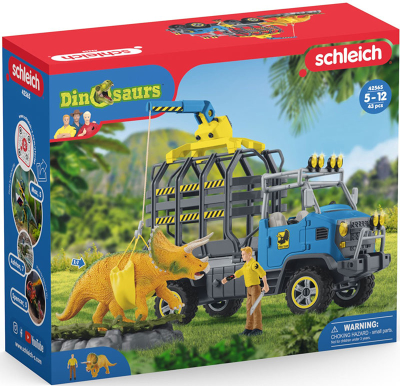 Schleich Figurice Dinosaurusi - Misija transport dinosaurusa 42565