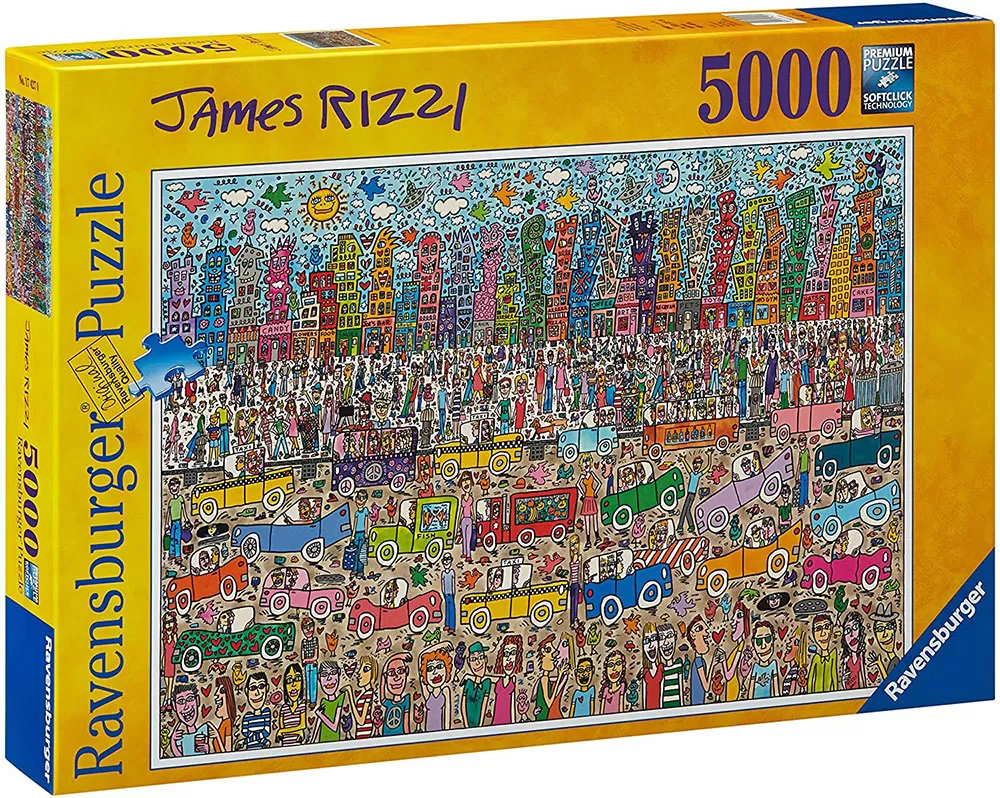 Ravensburger Puzzle 5000 delova - Džejms Rizi - Nothing is as Pretty as a Rizzi City 17427