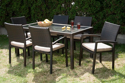 Sto od ratana Sofia 160x90  WK-GC040