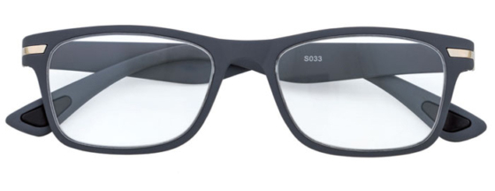 Prontoleggo Naočare za čitanje sa dioptrijom Rubber, sive +1.0