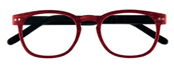 Prontoleggo naočare za čitanje sa dioptrijom Wenge crvene +3.5