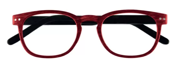 Prontoleggo naočare za čitanje sa dioptrijom Wenge crvene +3.5