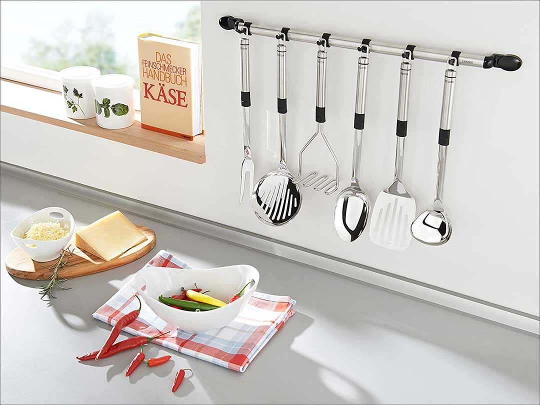 Kuhinjski Nosač Sa 9 Kuka - Čiviluk Za Kuhinjski Pribor Leifheit Pro Line - Image 1