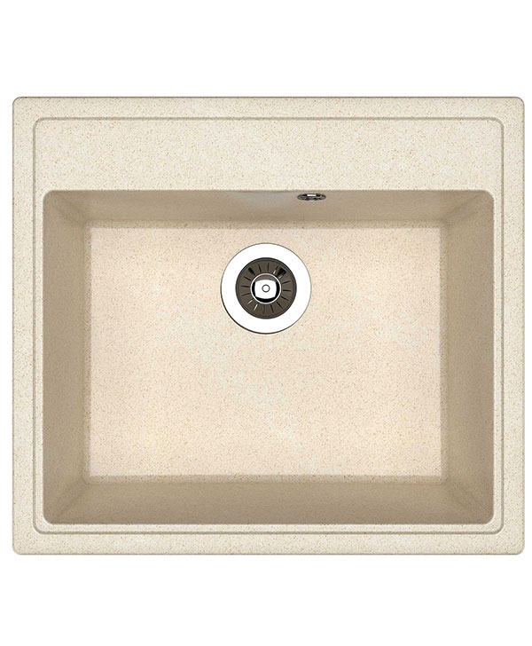 Dr.Gans Nika 570 pravougaona granitna sudopera u bež boji