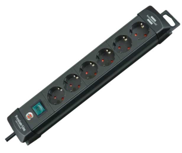 Brennenstuhl Produžni kabl sa 6 utičnica 3.5kW 3m 6110016