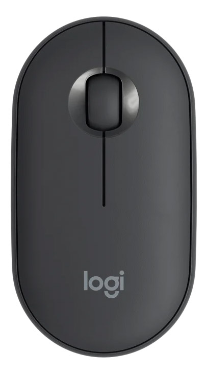 Logitech Pebble M350 Graphite bežični Bluetooth miš