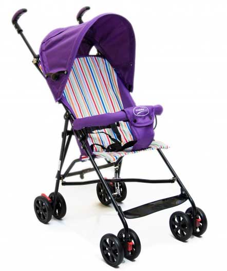 Kišobran kolica za bebe Thema Baby Line 1260 Ljubičasta