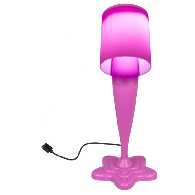 Stona USB lampa Split Paint Pink