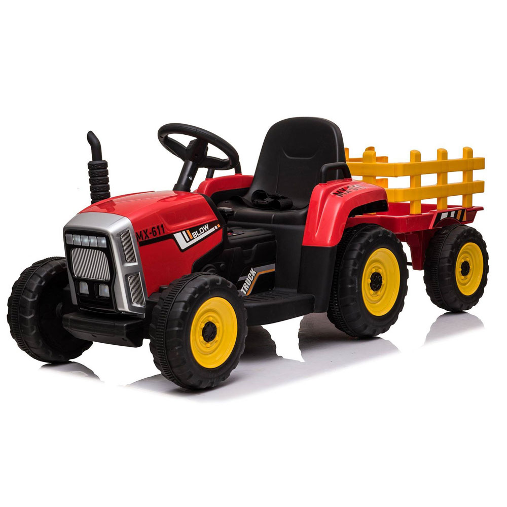 Dečiji traktor na akumulator MX-611 crveni - Image 1