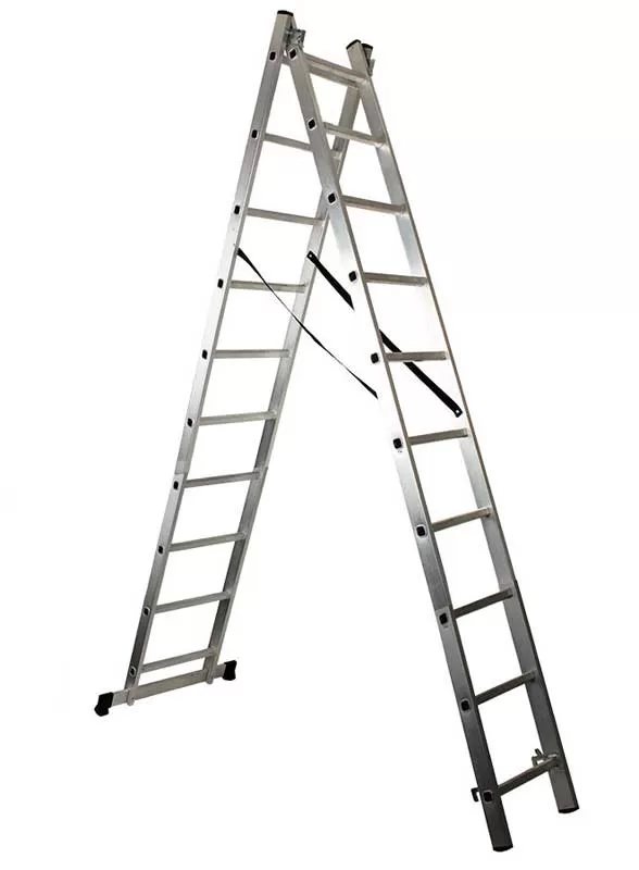 Aluminijumske zglobne merdevine 2x10 76422110