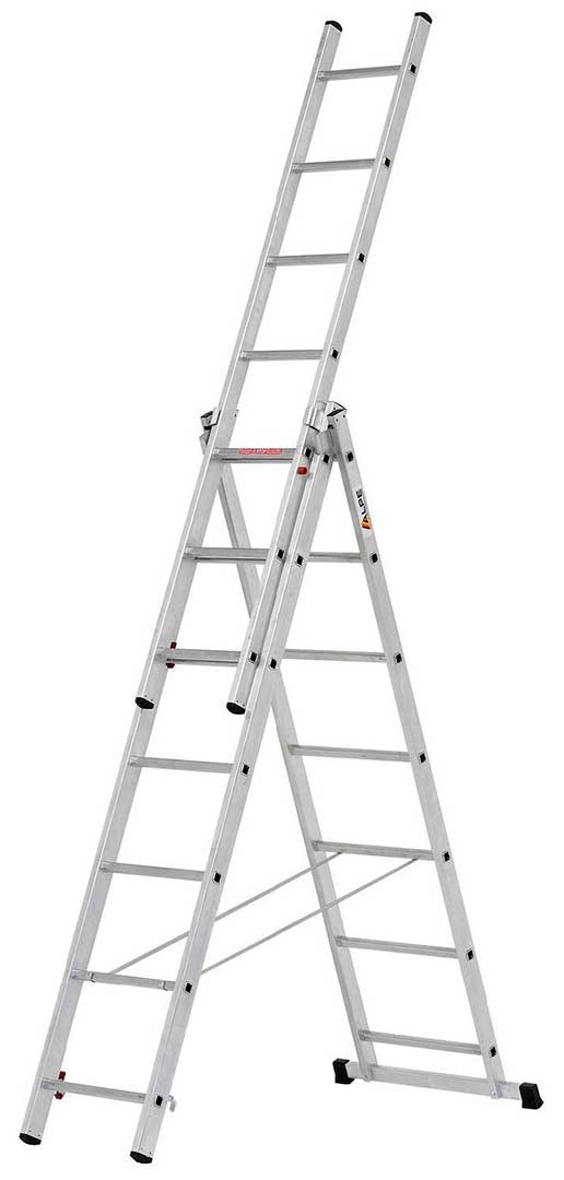 Merdevine Na Izvlačenje i Razvlačenje 3 x 7 stepenika Maxmara 