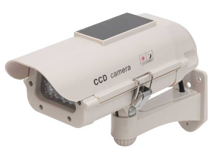 Lažna kamera za video nadzor sa solarnim napajanjem HSK130 - Image 1