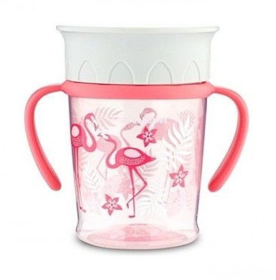 Canpol baby solja 6m+ jungle - 400ml - coral 56/504_cor 