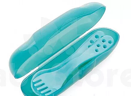 Canpol Putni Set za Hranjenje - Kašika i Viljuška 74/019 plavi