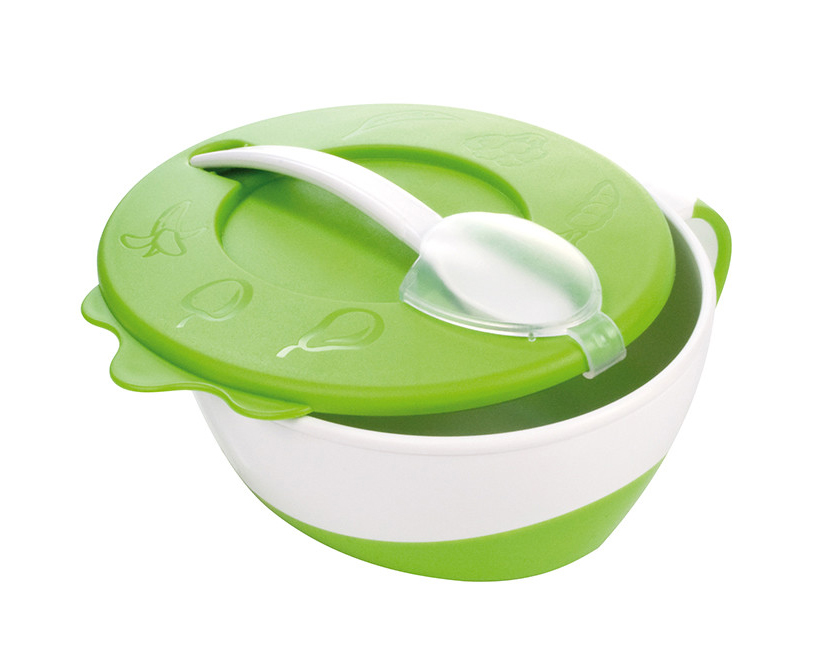 Canpol baby činija sa kašikom - zelena 31/406_gre
