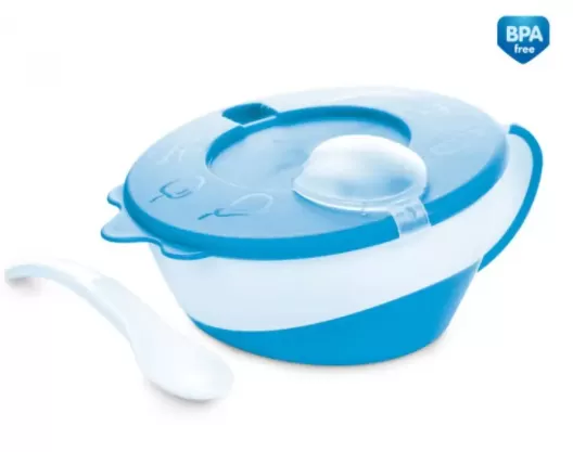 Canpol baby činija sa kašikom - plava 31/406_blu