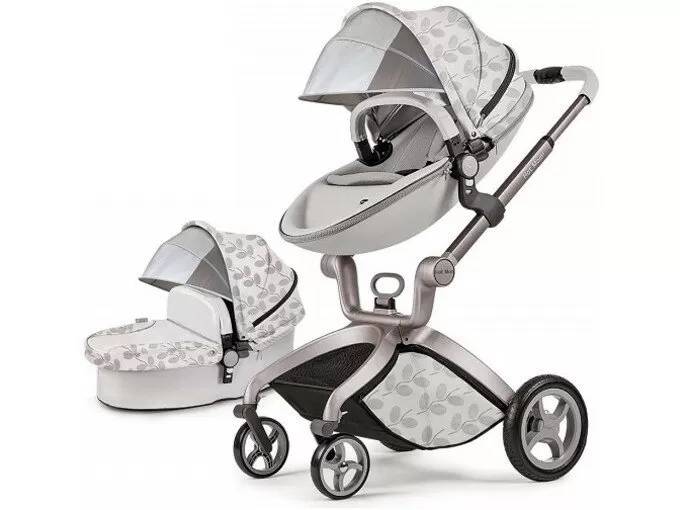 HOT MOM Kolica za bebe F22 2 u 1 F22 Leaves