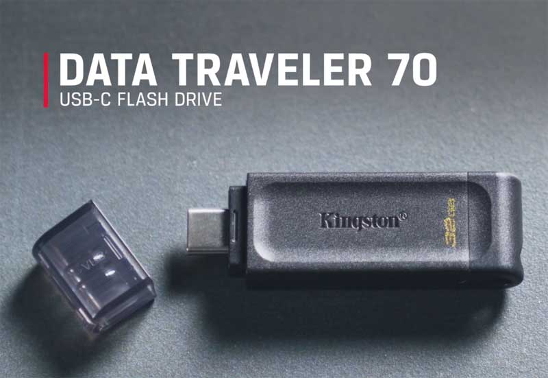 USB-C Flash memorija za mobilne uređaje 32GB Kingston DataTraveler DT70/32GB