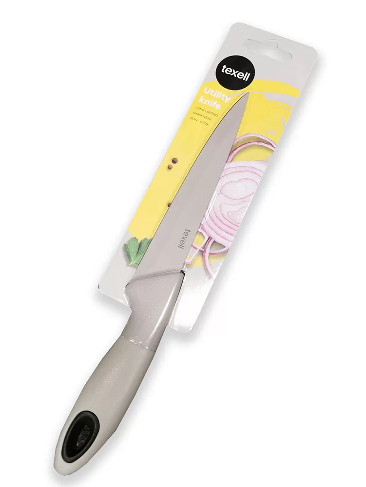 Nož univerzalni Spring Texell TNS-U333 sivi