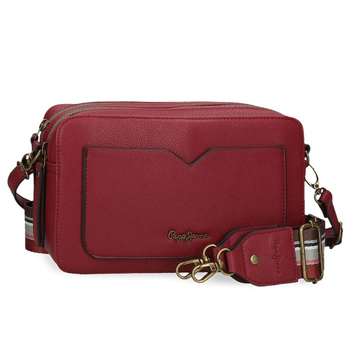 Ženska torbica na rame Pepe Jeans India Bordo 72753