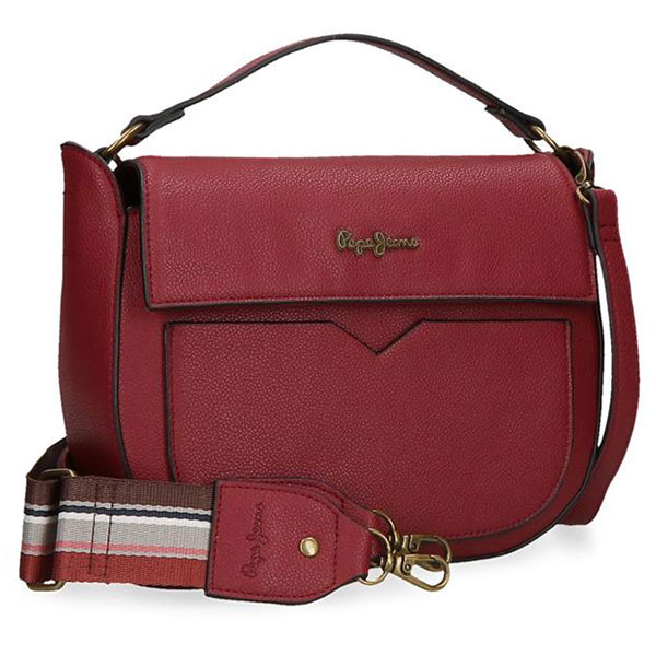 Ženska torbica na rame Pepe Jeans India Bordo 72755
