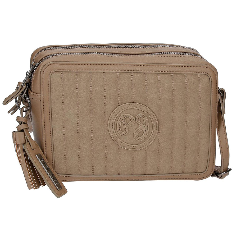Pepe Jeans torba sa dve pregrade Lia Beige 78153