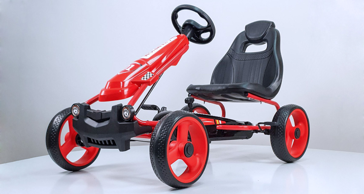 Dečiji automobil Formula na pedale 955 crvena