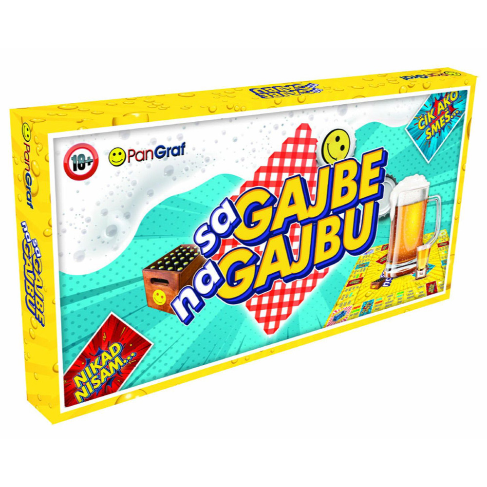 Društvena igra Sa gajbe na gajbu 18+ - Image 1